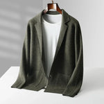 Blazer Heren Gebreid met Zakken