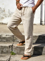 Chino broek met elastische taille Heren