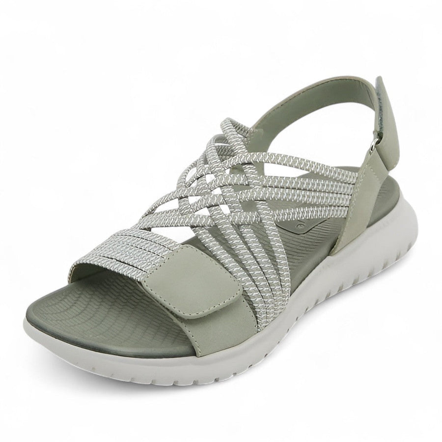 Zomer sandalen met klitteband Dames