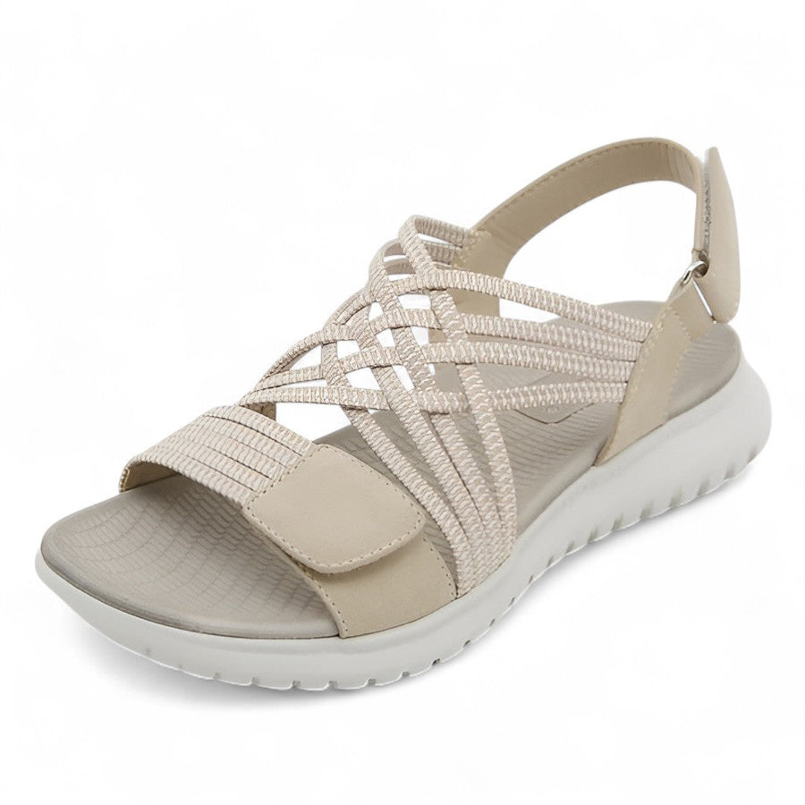 Zomer sandalen met klitteband Dames