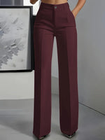 Pantalon met Wijde Pijpen Dames
