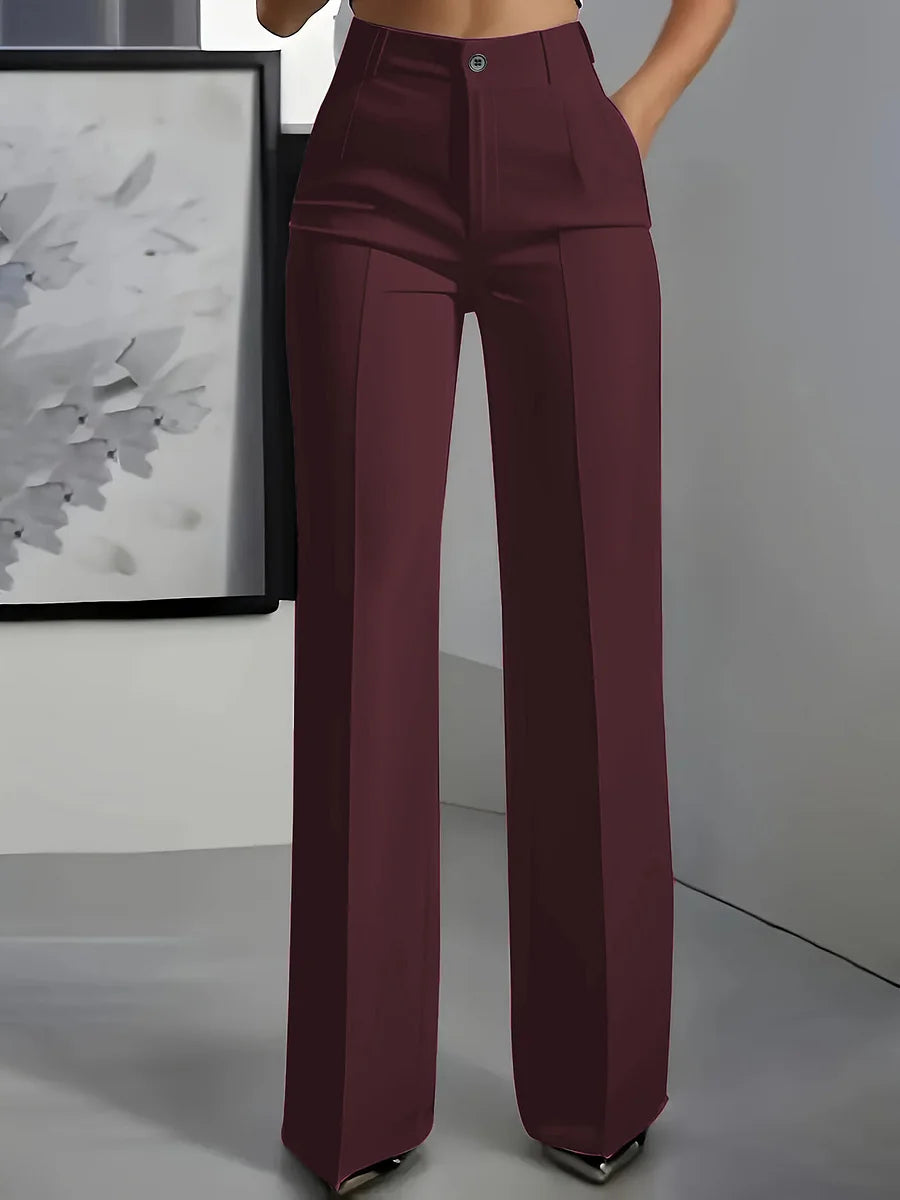 Pantalon met Wijde Pijpen Dames