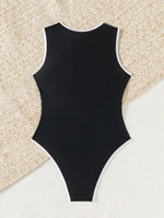 Sportief badpak met rits Dames