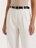 Pantalon met hoge taille Dames