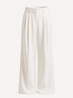 Pantalon met hoge taille Dames