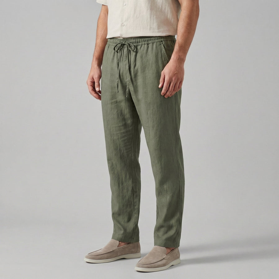 Zomerbroek met wijde pijpen Heren
