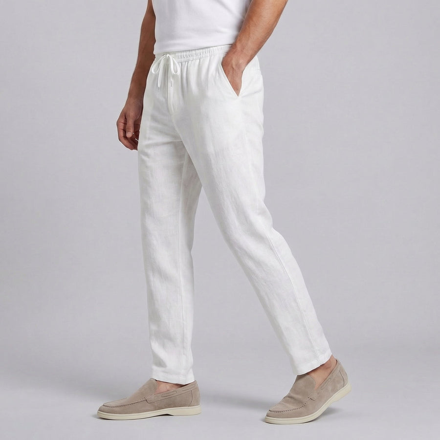 Zomerbroek met wijde pijpen Heren