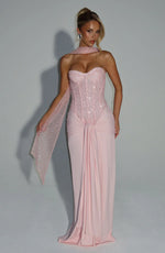 Strapless Galajurk met Pailletten Dames