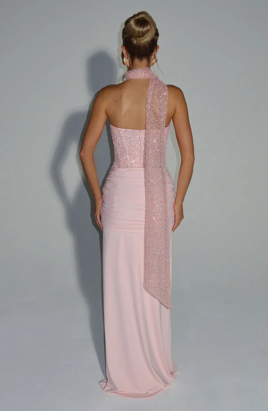 Strapless Galajurk met Pailletten Dames