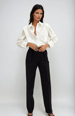 Rechtvallende casual blouse dames