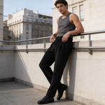 Corduroy Broek met Plooien Heren