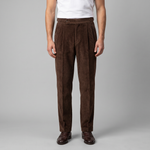 Corduroy Broek met Plooien Heren