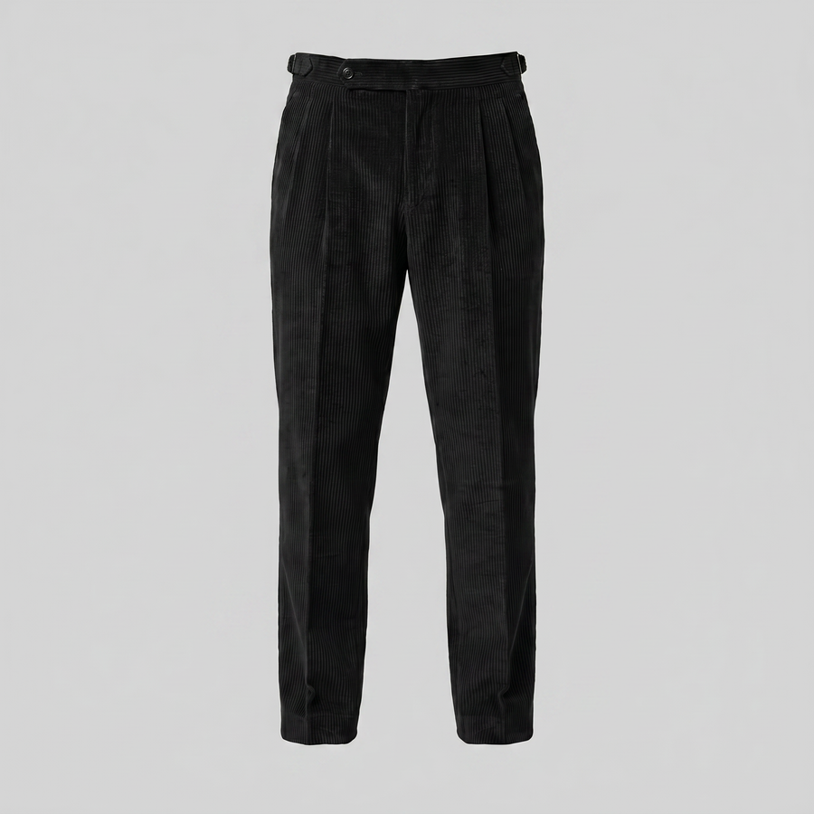 Corduroy Broek met Plooien Heren