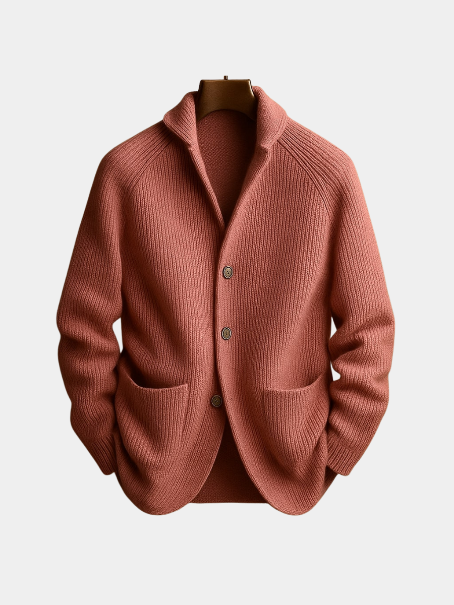 Gebreid Cardigan Heren met Knopen