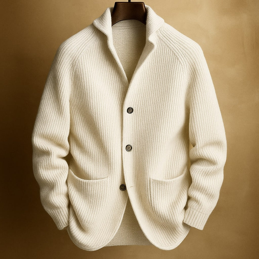 Gebreid Cardigan Heren met Knopen