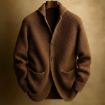 Gebreid Cardigan Heren met Knopen