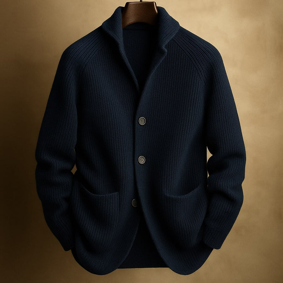 Gebreid Cardigan Heren met Knopen