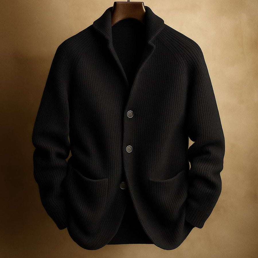 Gebreid Cardigan Heren met Knopen