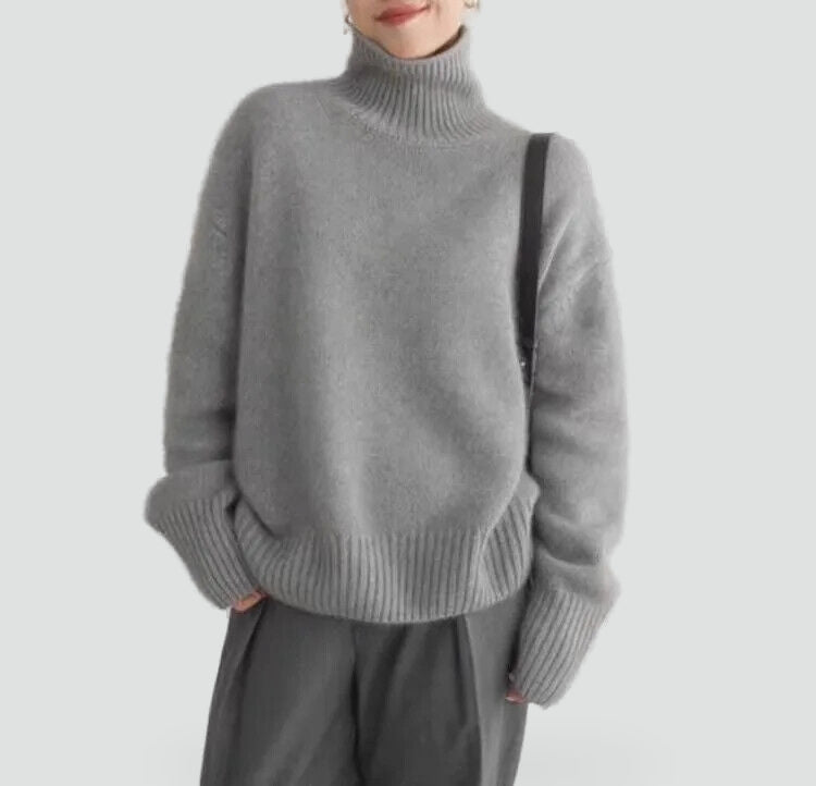 Coltrui Dames Oversized met Geribde Boorden