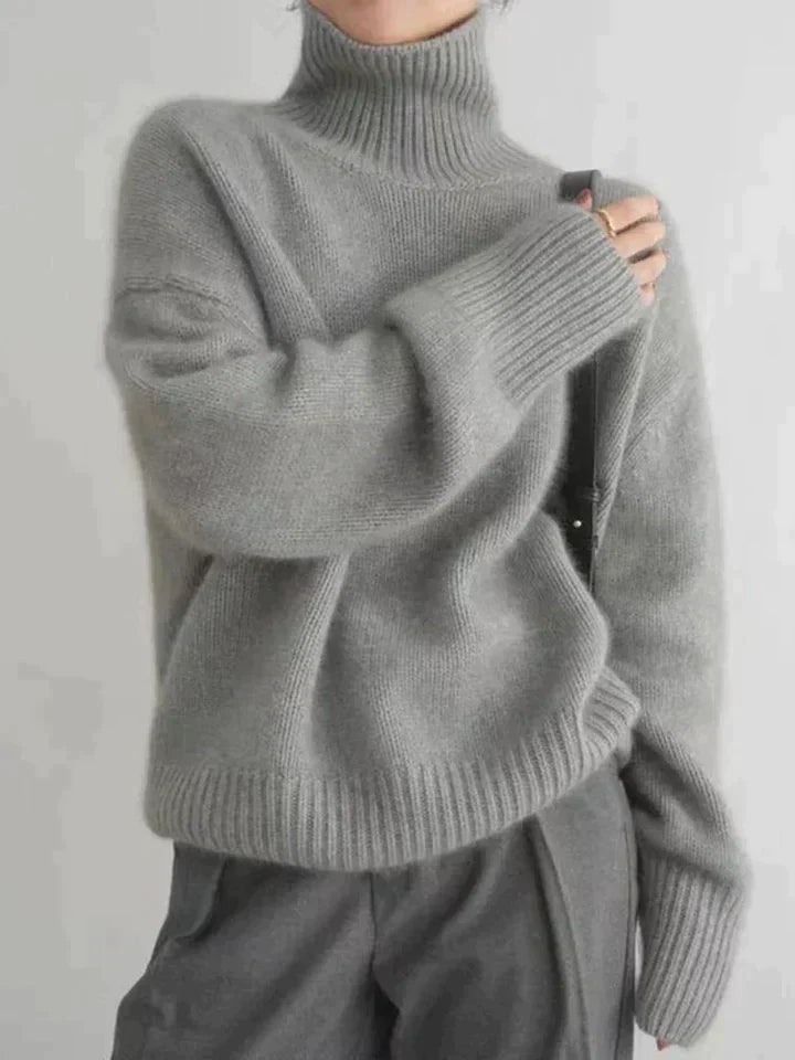 Coltrui Dames Oversized met Geribde Boorden