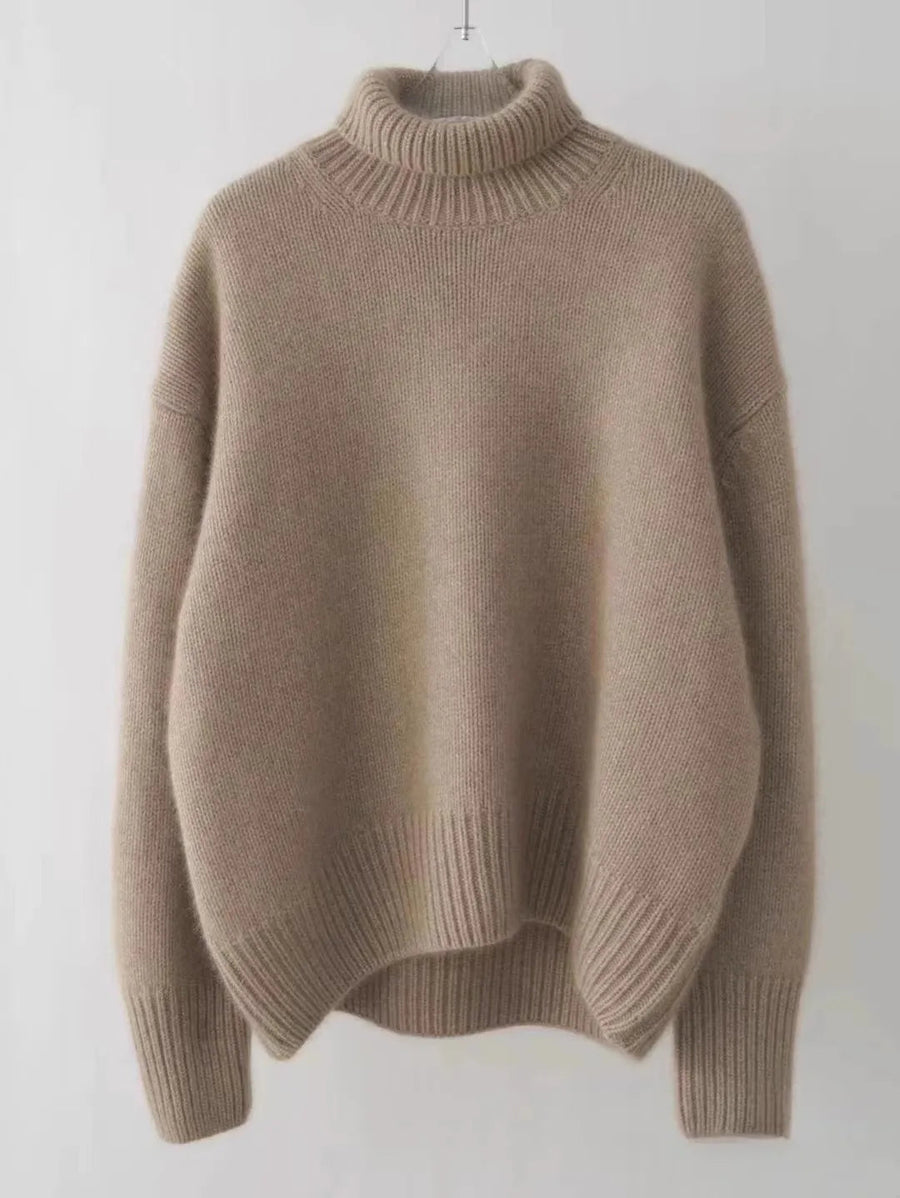 Coltrui Dames Oversized met Geribde Boorden