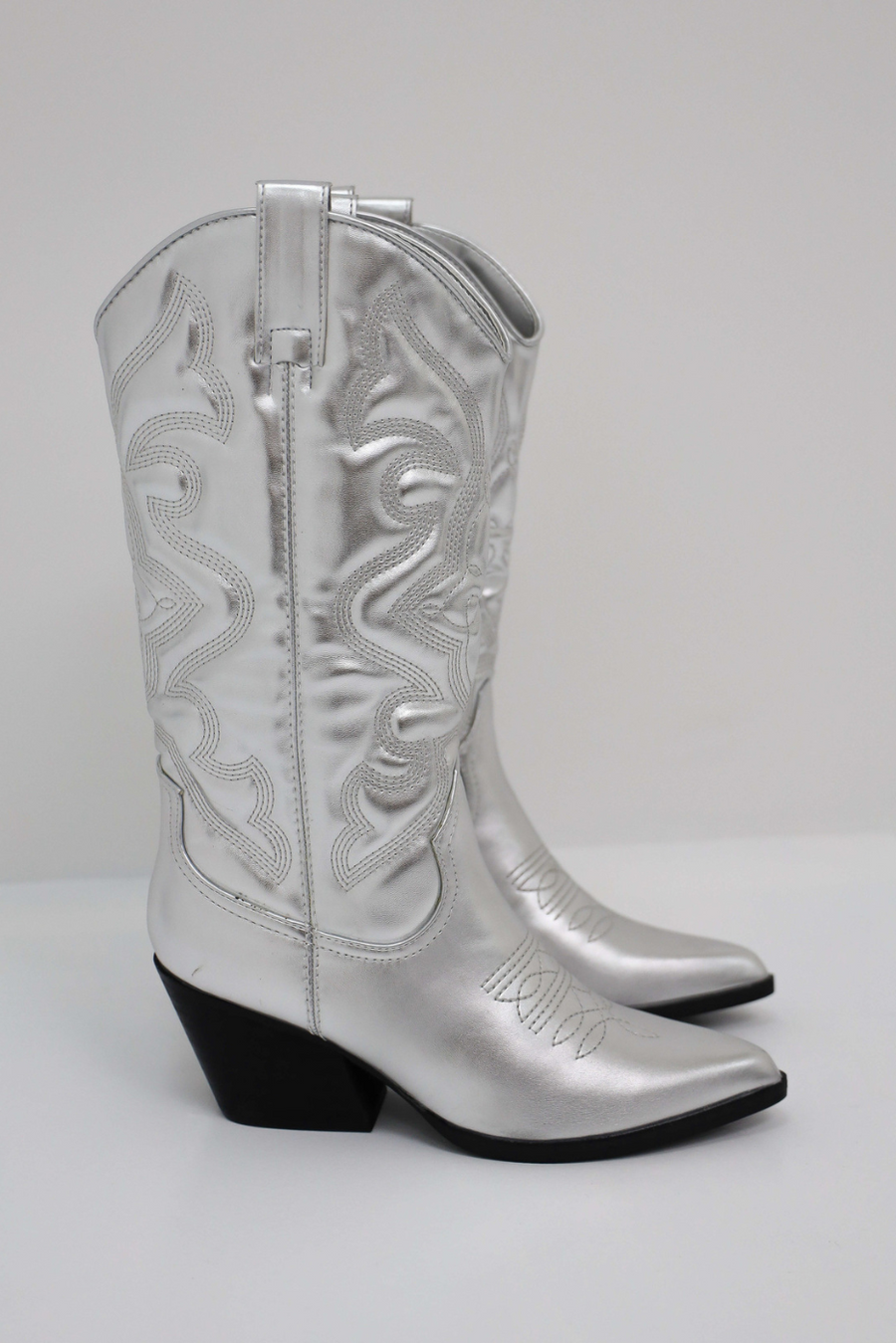 Cowboy Laarzen Dames met Puntneus en Blokhak