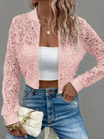 Zomer bomberjack met kant Dames
