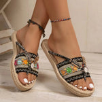 Boho zomer slippers Dames
