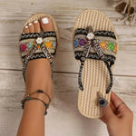 Boho zomer slippers Dames