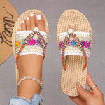 Boho zomer slippers Dames