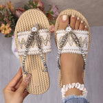 Boho zomer slippers Dames