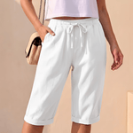 Losse zomer bermuda shorts dames