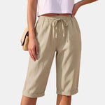 Losse zomer bermuda shorts dames
