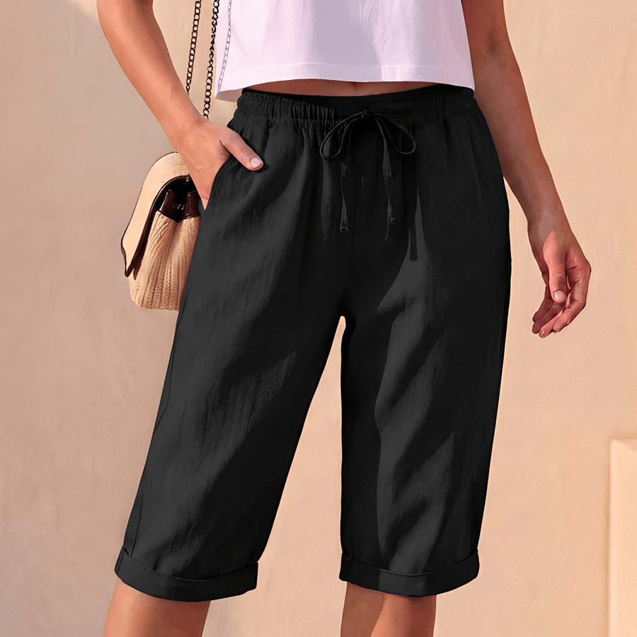 Losse zomer bermuda shorts dames