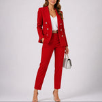 Co-ord Set Blazer met Pantalon Dames