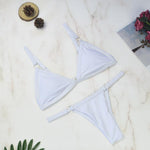 Bikini set met verstelbare bandjes Dames