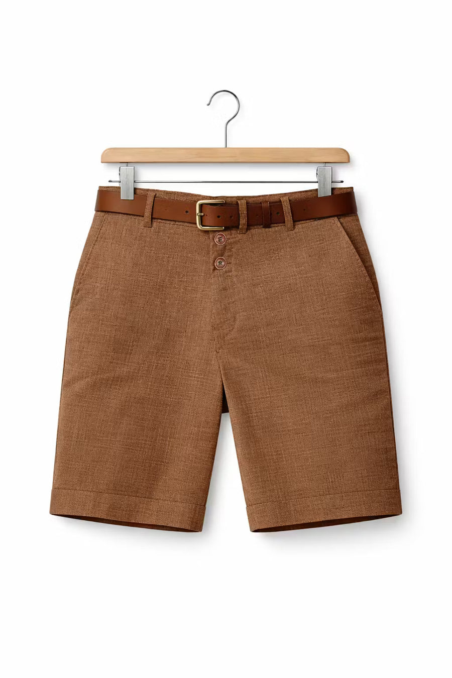 Linnen Chino Korte Broek Heren