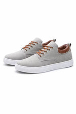 Canvas Sneakers met Veters Heren