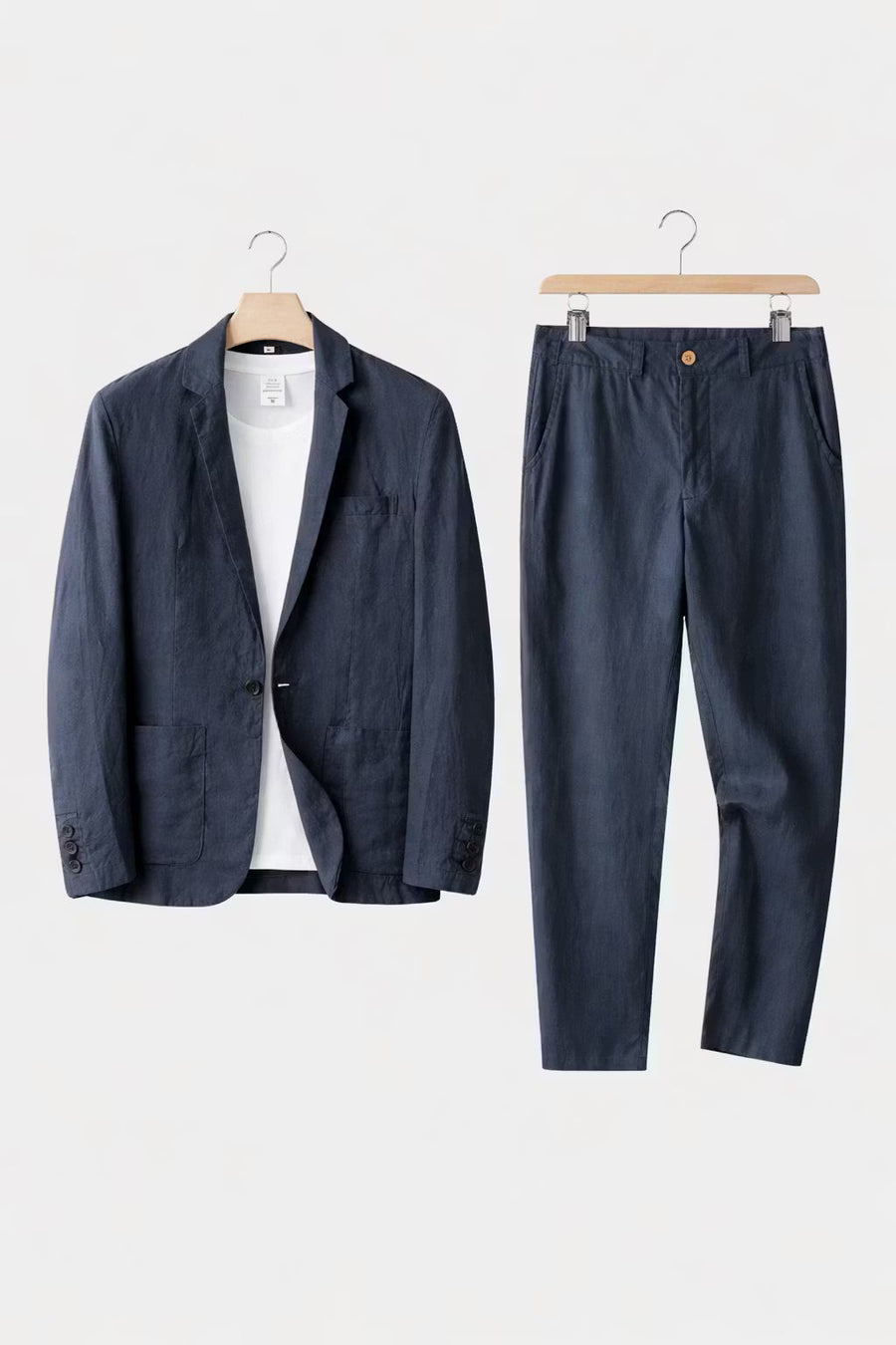 Tweedelige Zomer Set met Blazer en Pantalon Heren