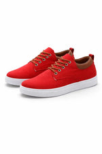 Canvas Sneakers met Veters Heren