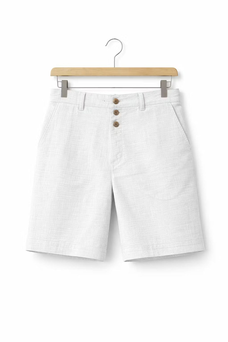 Linnen Chino Korte Broek Heren