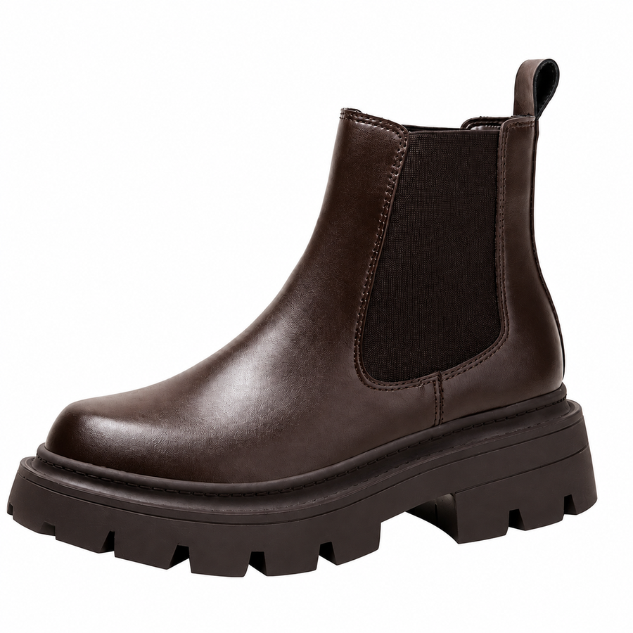 Chelsea Boots Dames met Platformzool