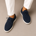 Derby Schoenen Heren Suède