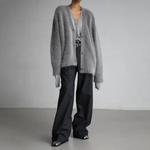 Oversized Vest Dames met V-hals