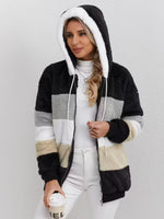 Teddy Vest Dames met Capuchon