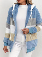 Teddy Vest Dames met Capuchon