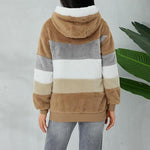 Teddy Vest Dames met Capuchon