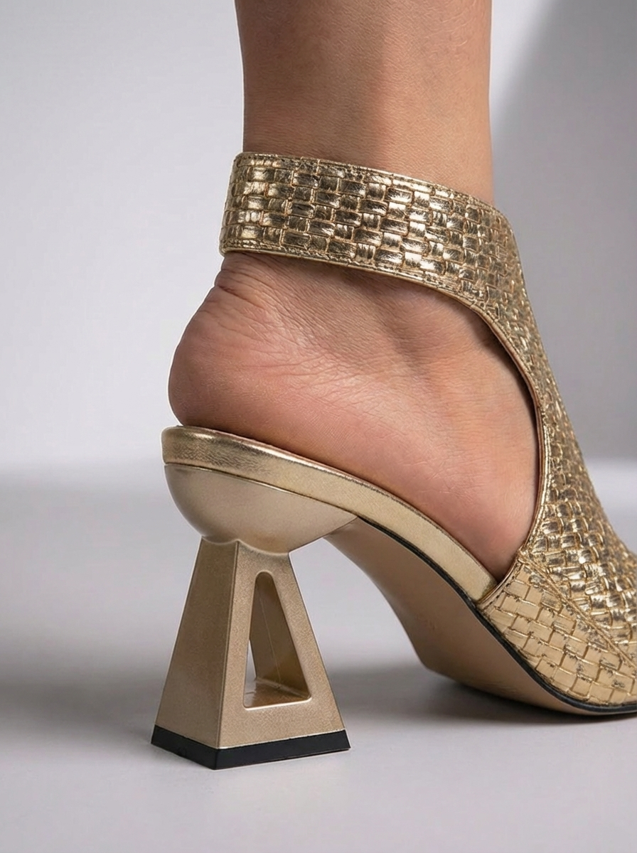 Hakken met gevlochten detail Dames