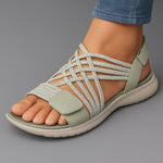 Zomer sandalen met klitteband Dames