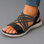 Zomer sandalen met klitteband Dames